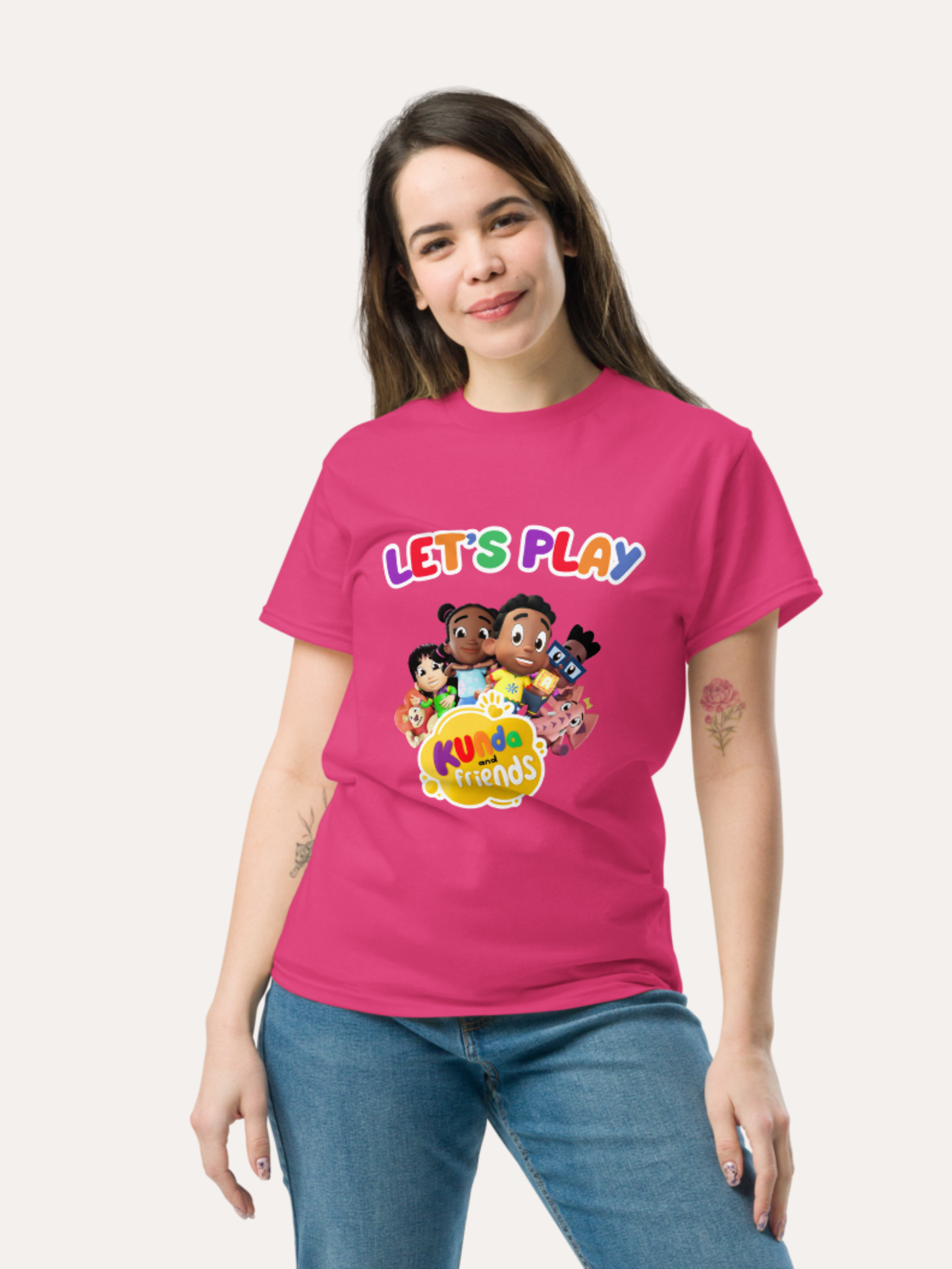 Kunda and Friends Adult T-Shirt