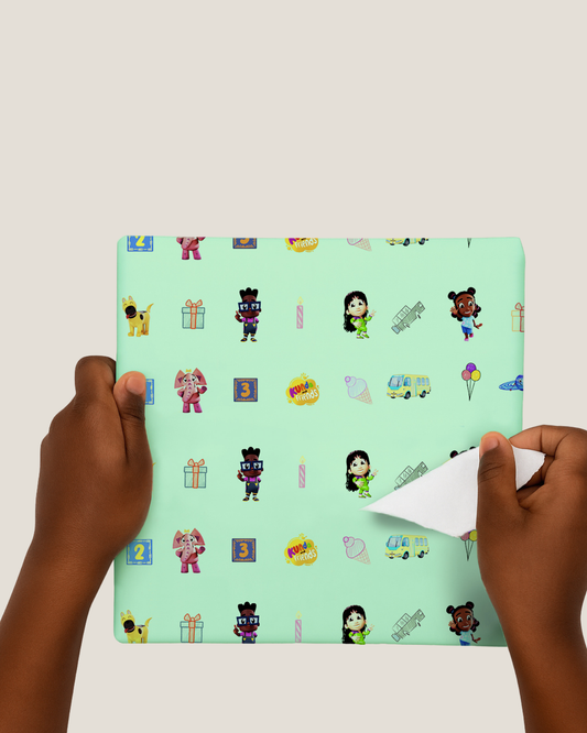 Gift Wrapping Paper - Green