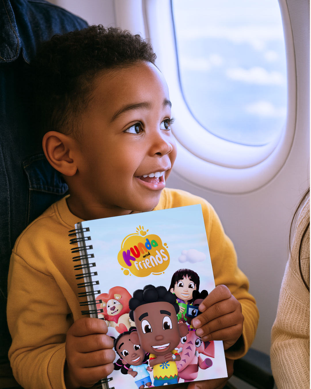 Kunda & Friends Spiral Notebook