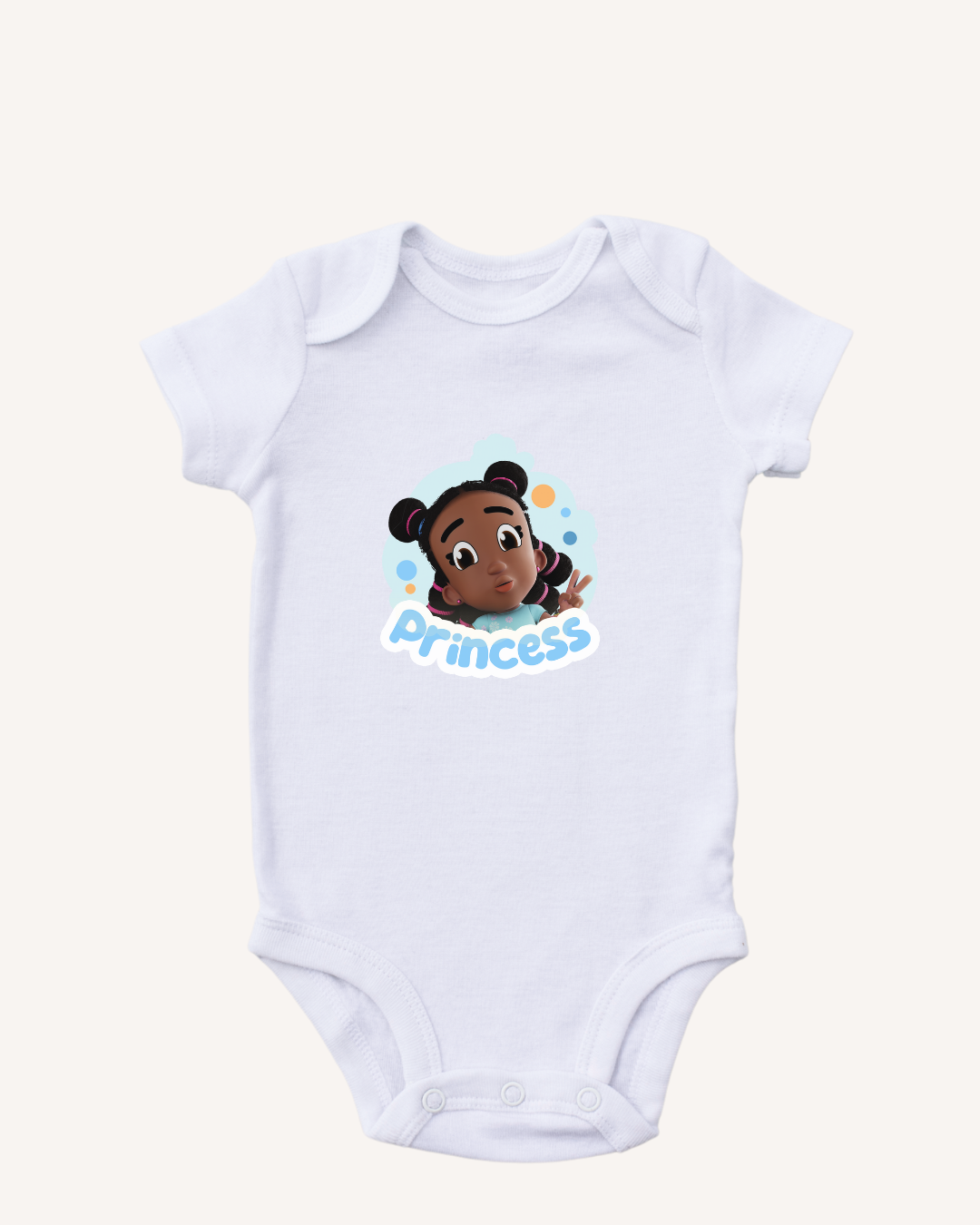 Thandi Princes Baby Bodysuit