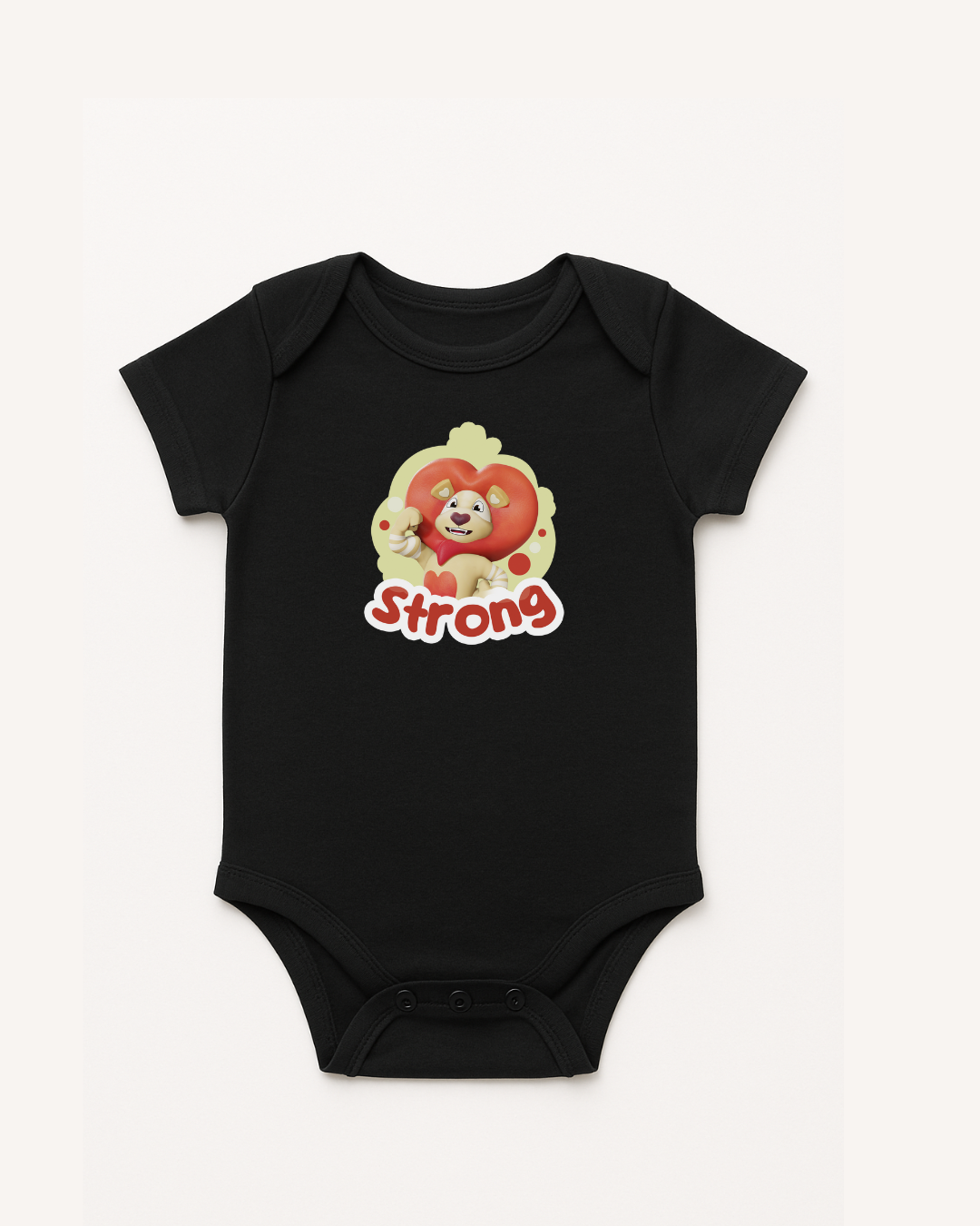 Leo Strong Baby Bodysuit