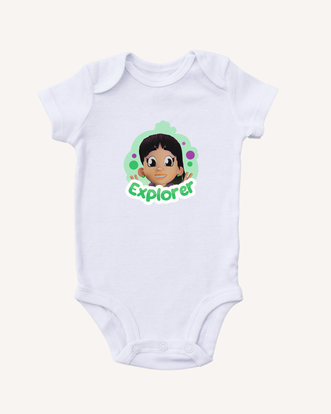 Sana Explorer Organic Baby Bodysuit