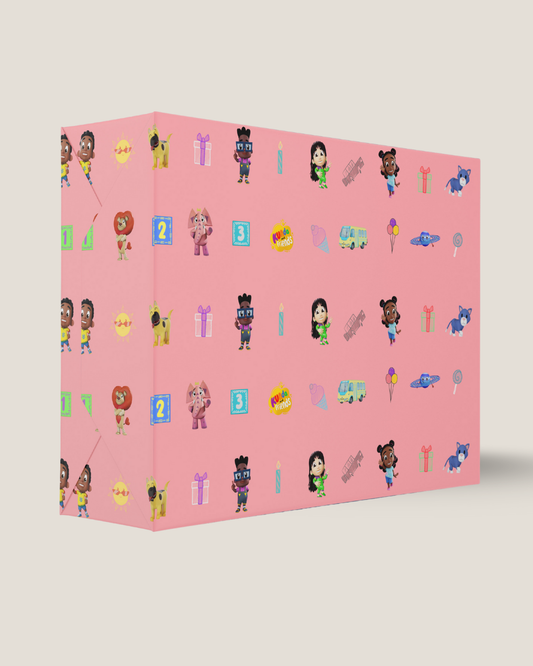 Gift Wrapping Paper - Pink