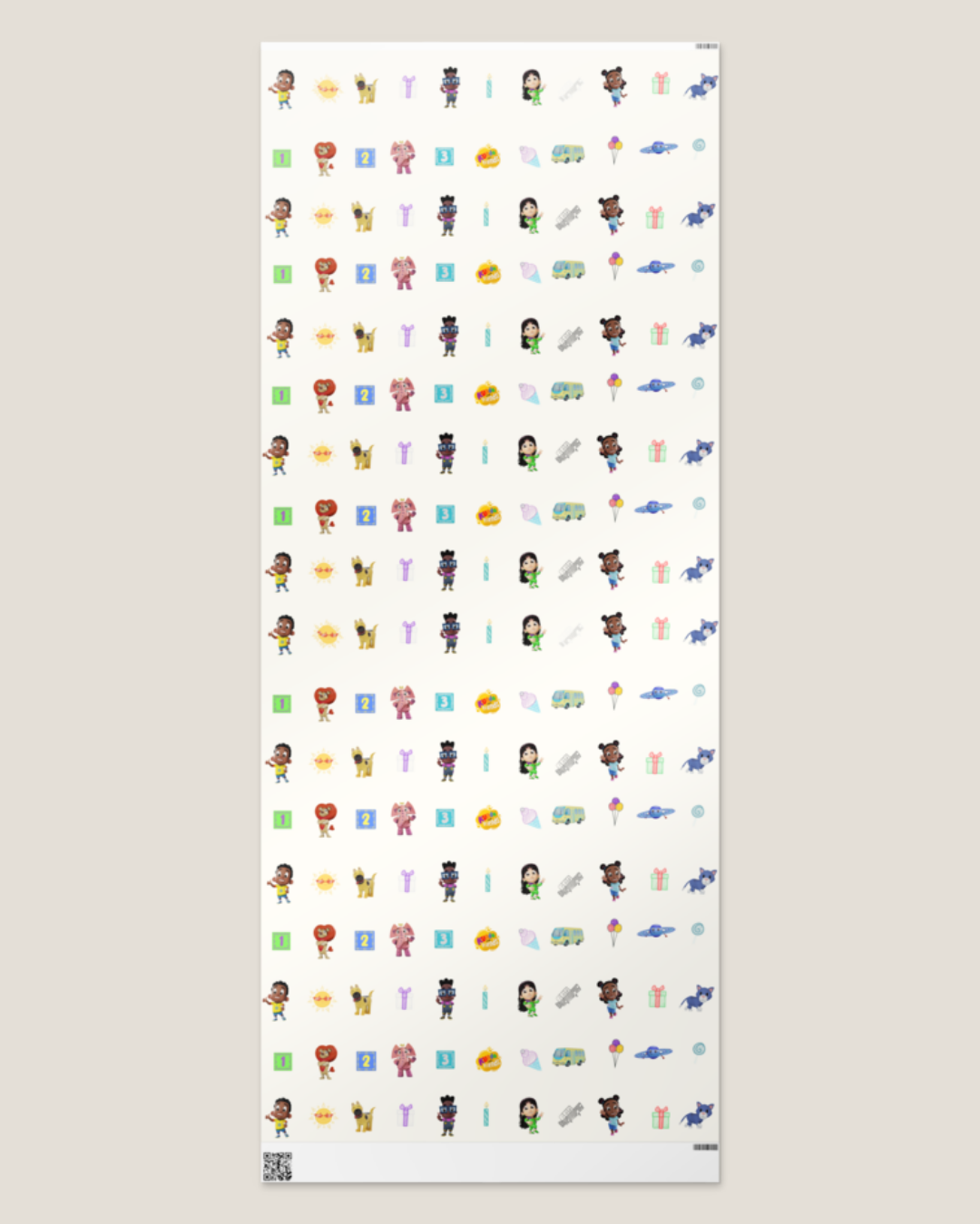 Gift Wrapping Paper - Cream