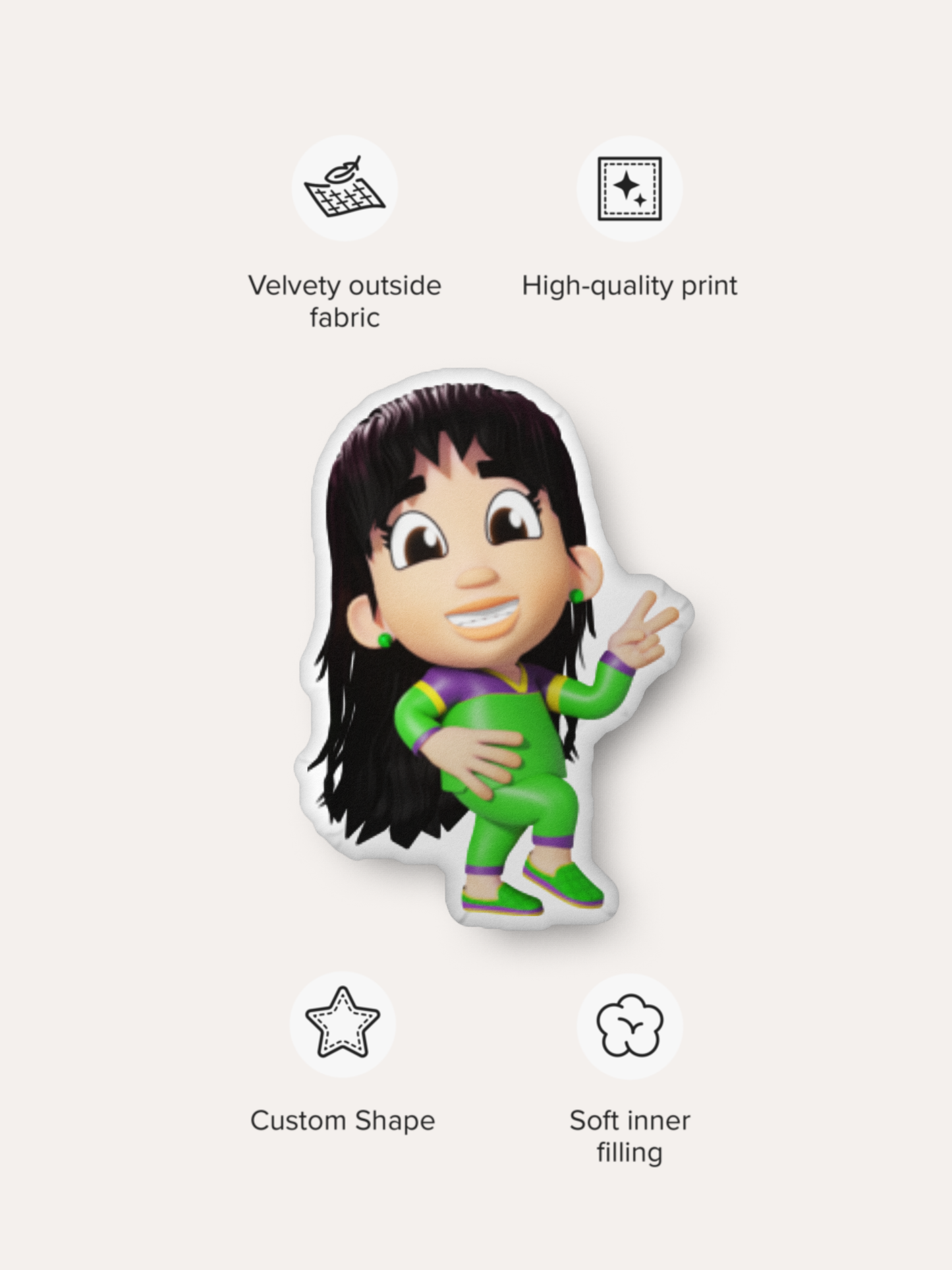 Sana Character Pillow