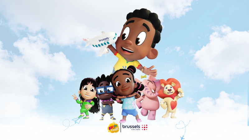 Kunda and Friends on Brussels Airlines