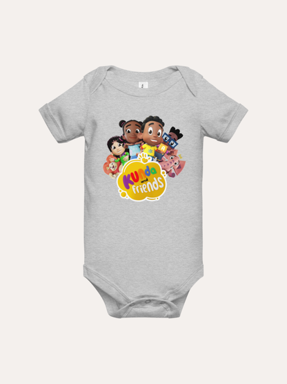 Kunda and Friends Baby Bodysuit (ages 3-18 months)