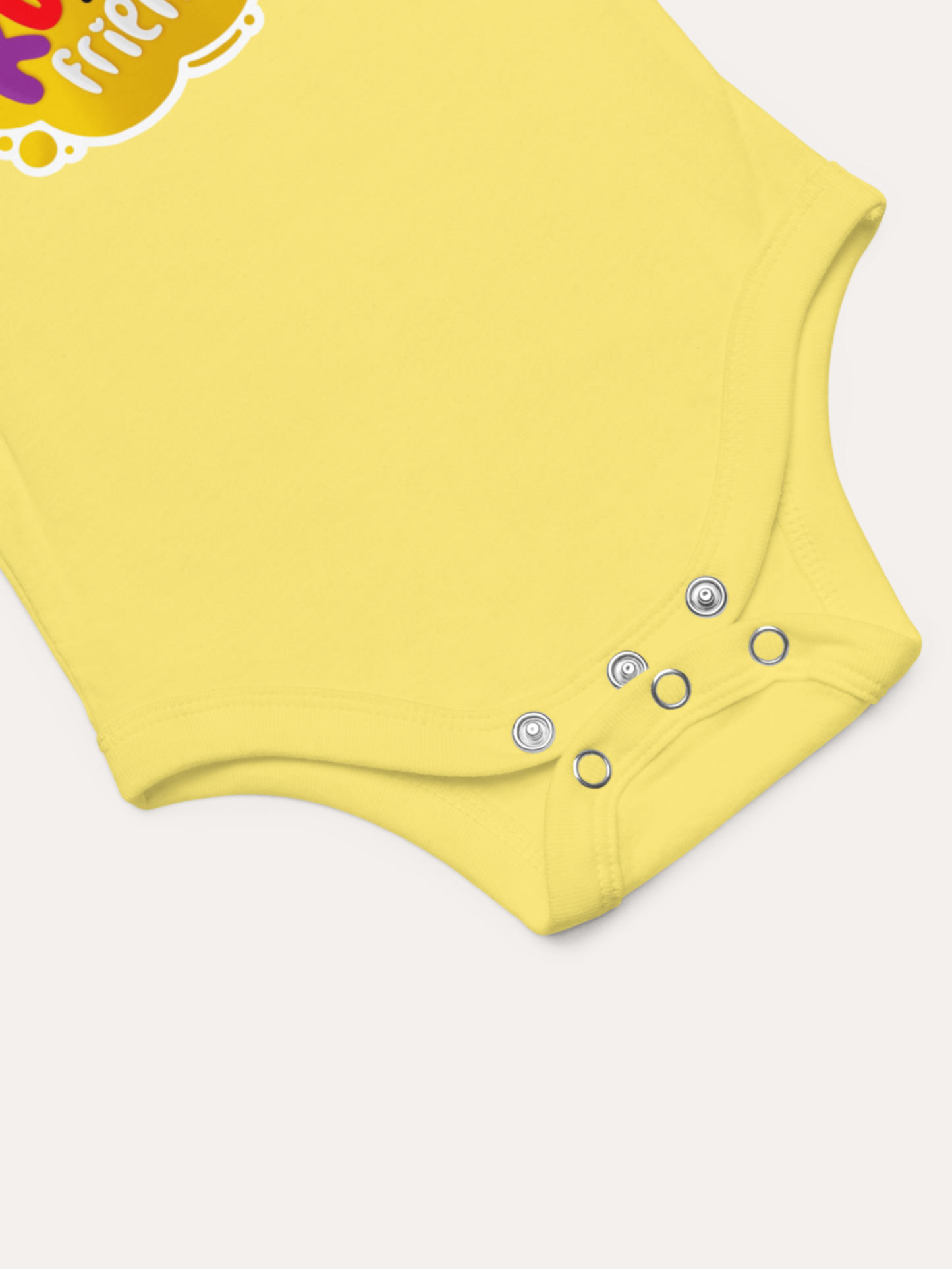 Kunda and Friends Baby Bodysuit (ages 3-18 months)