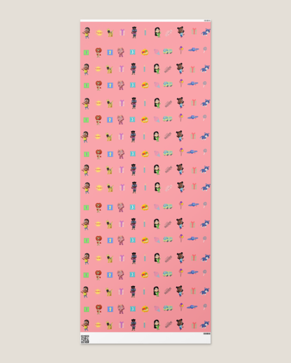 Gift Wrapping Paper - Pink