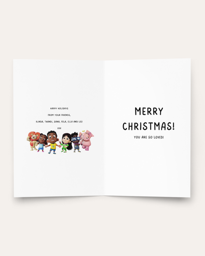 Kunda and Friends Christmas Card