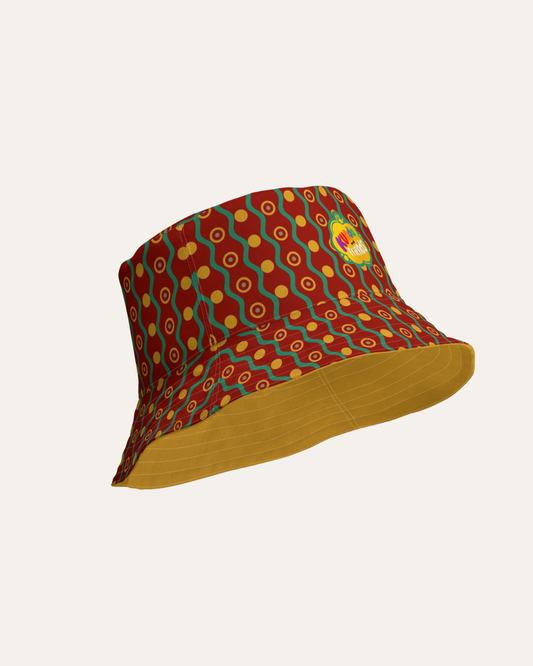Kunda and Friends Christmas Reversible Bucket Hat