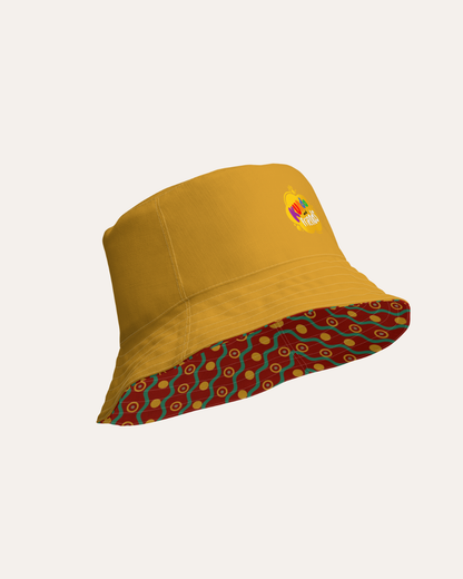 Kunda and Friends Christmas Reversible Bucket Hat