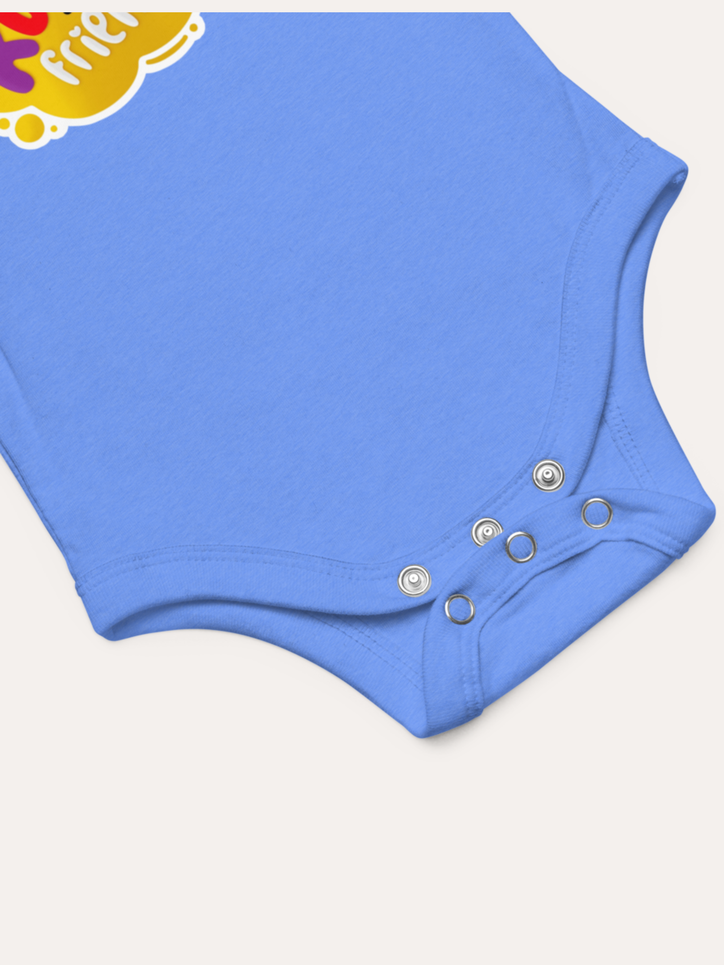 Kunda and Friends Baby Bodysuit (ages 3-18 months)