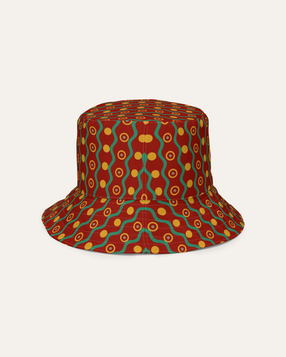 Kunda and Friends Christmas Reversible Bucket Hat