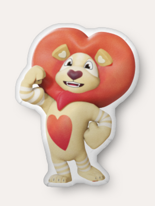 Leo Character Pillow