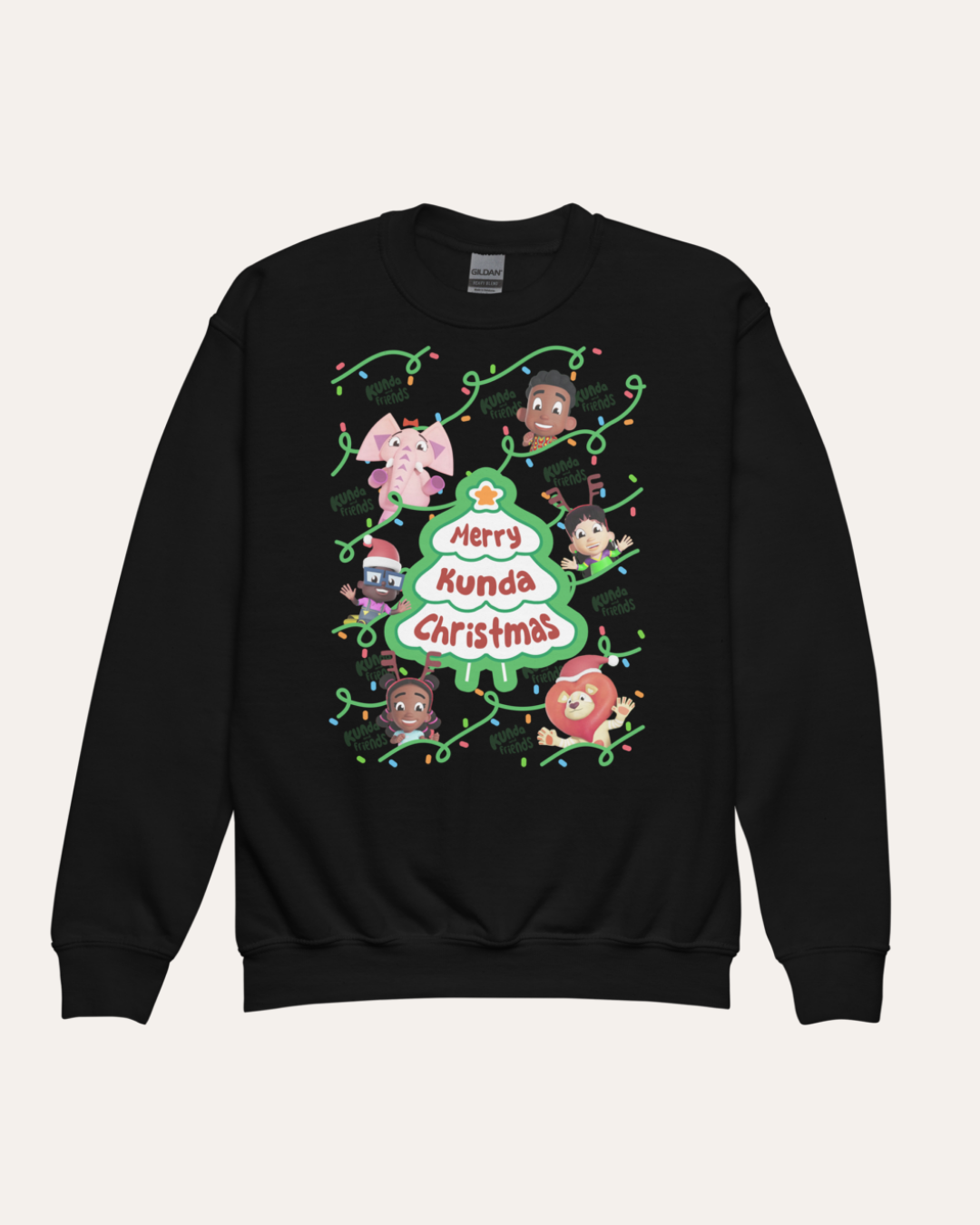 Kids - Kunda and Friends Christmas Jumper