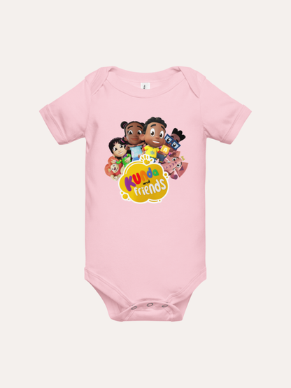 Kunda and Friends Baby Bodysuit (ages 3-18 months)