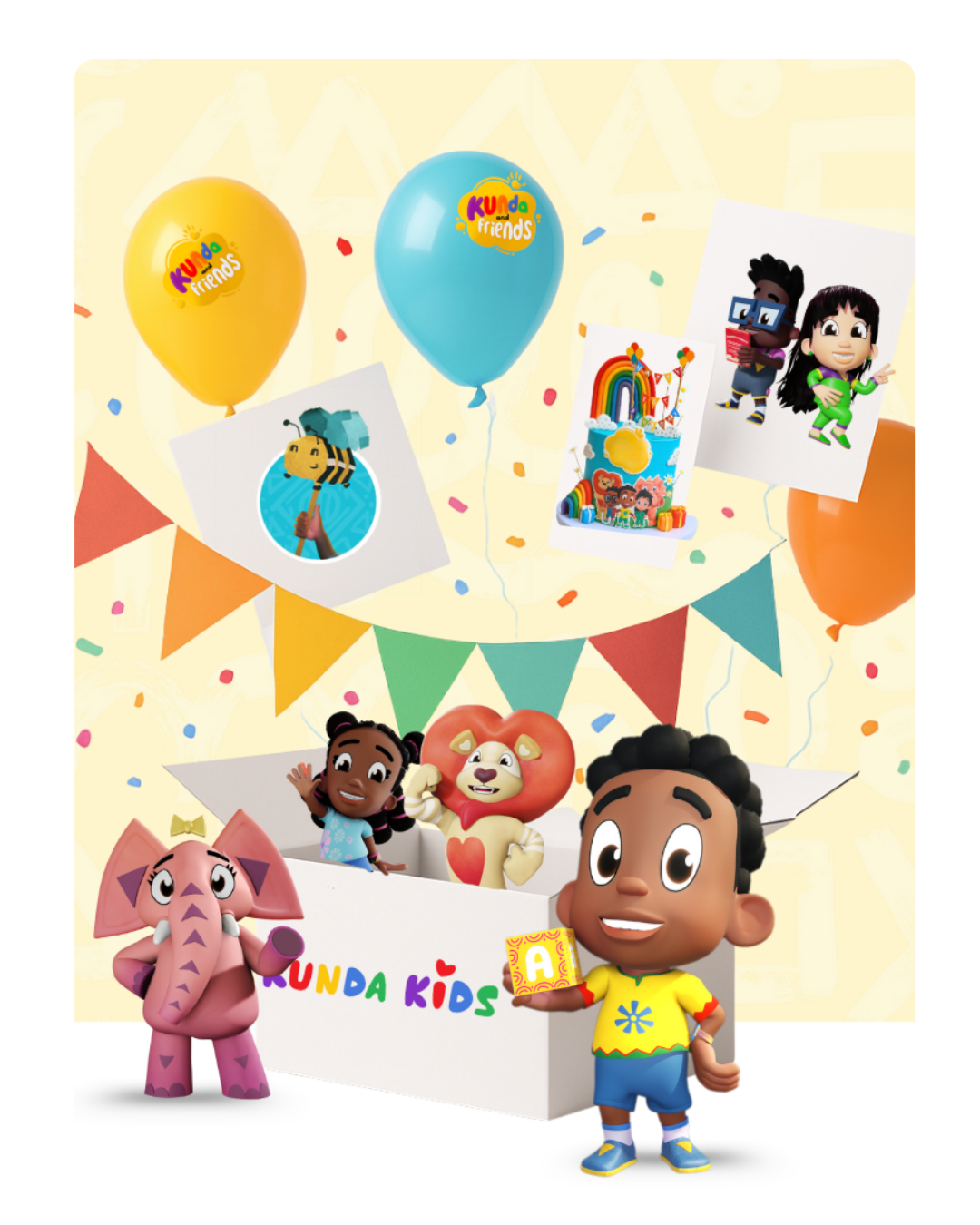 Kunda & Friends Party Pack