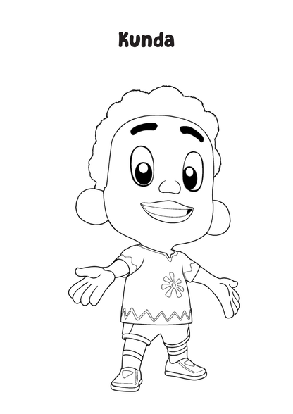 Kunda and Friends Colouring & Activity Guide