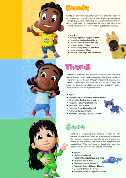 Kunda and Friends Colouring & Activity Guide