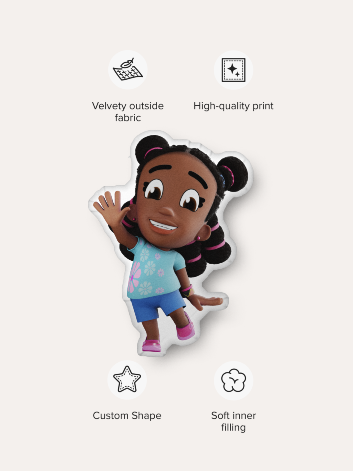 Thandi Character Pillow