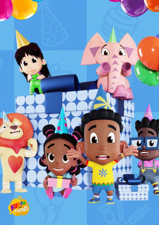 Kunda Kids Personalised Birthday Video and Poster