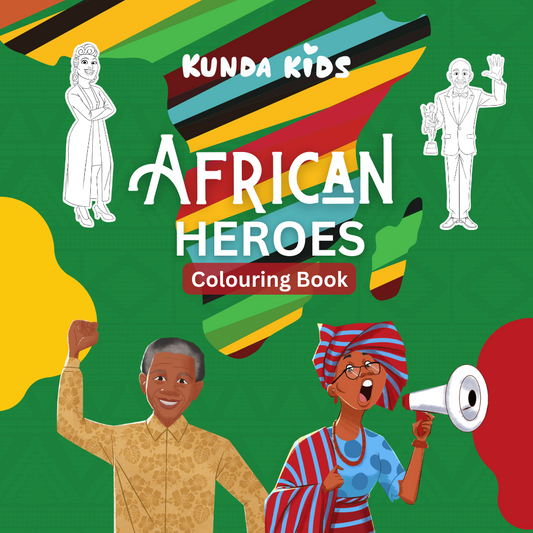 African Heroes Colouring Book - Download